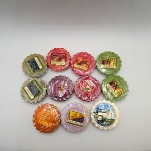 Yankee Candle Wax Tarts Mixed Wax Melts Lot of 11 New Sealed Variety of Scents